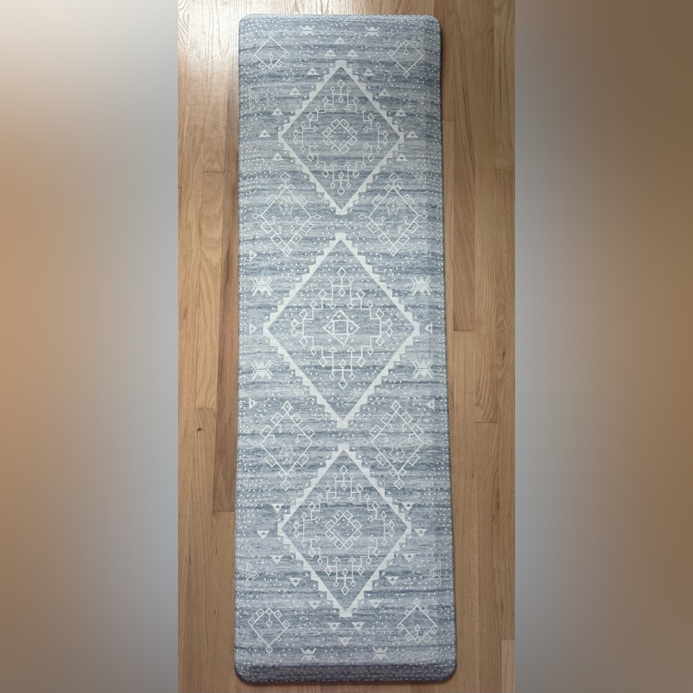 Brand NEW! House of Noa Standing Mat Ula Chambray– 22" x 72” - Picture 4 of 5